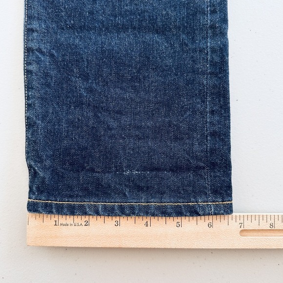 Imogene + Willie Jeans Womens 27R Blue Selvedge Denim James Cut Handmade USA - Picture 15 of 16